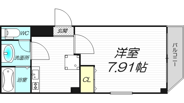 カルム西淡路の間取り